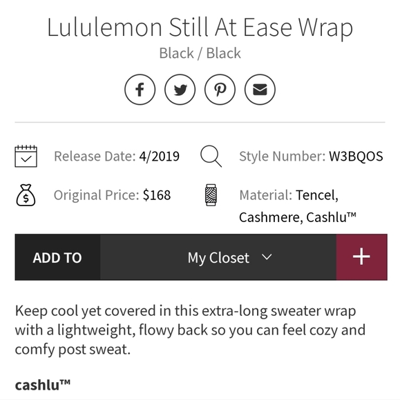 Lululemon cardigan - Picture 3 of 3